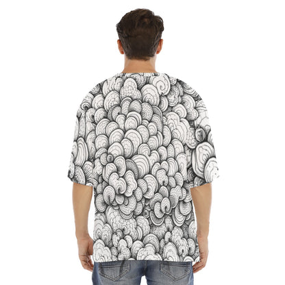 Men's Drop Shoulder T-shirt With Short Sleeve
