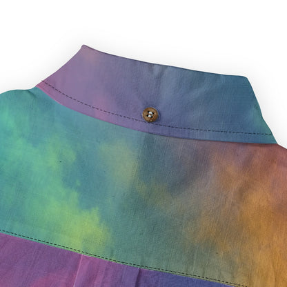 Men's Casual Lapel Long Sleeve Shirt|125GSM Cotton