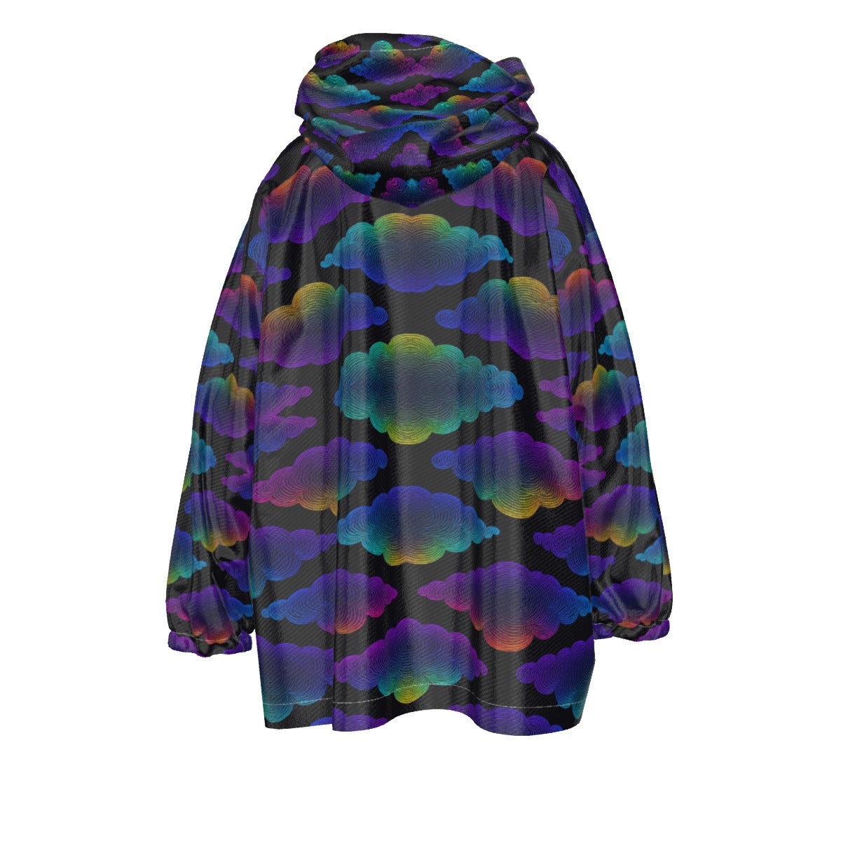 Unisex Kid's Sherpa Fleece Hoodie Blanket