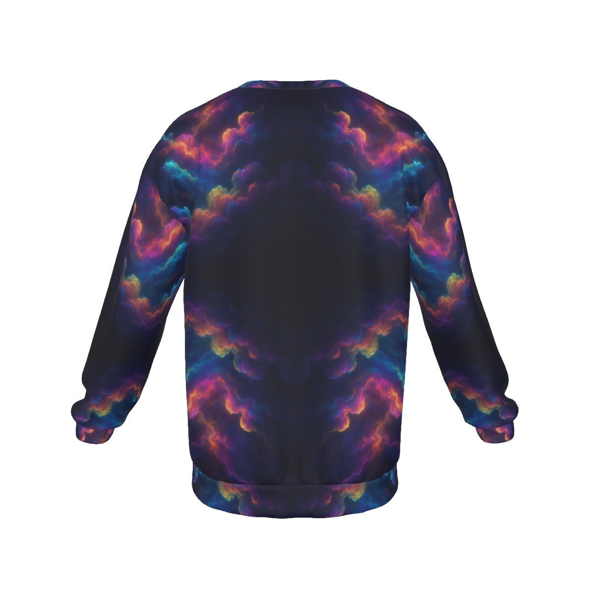 Men's Drop Shoulder Round Neck Long-Sleeved Sweatshirt