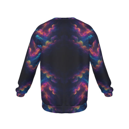 Men's Drop Shoulder Round Neck Long-Sleeved Sweatshirt