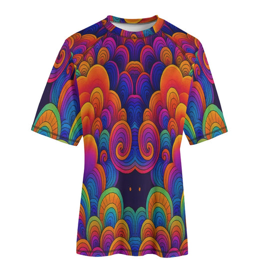 Unisex Yoga Sports Short Sleeve T-Shirt