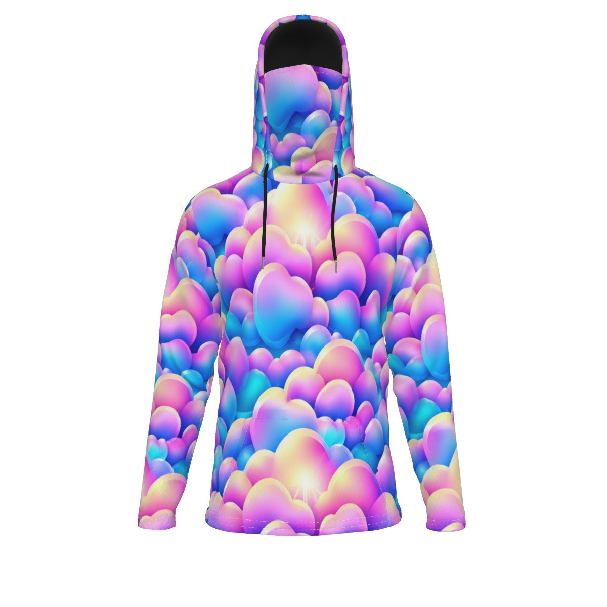 Men's Pullover Hoodie With Mask - view 1