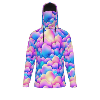 Men's Pullover Hoodie With Mask - view 1