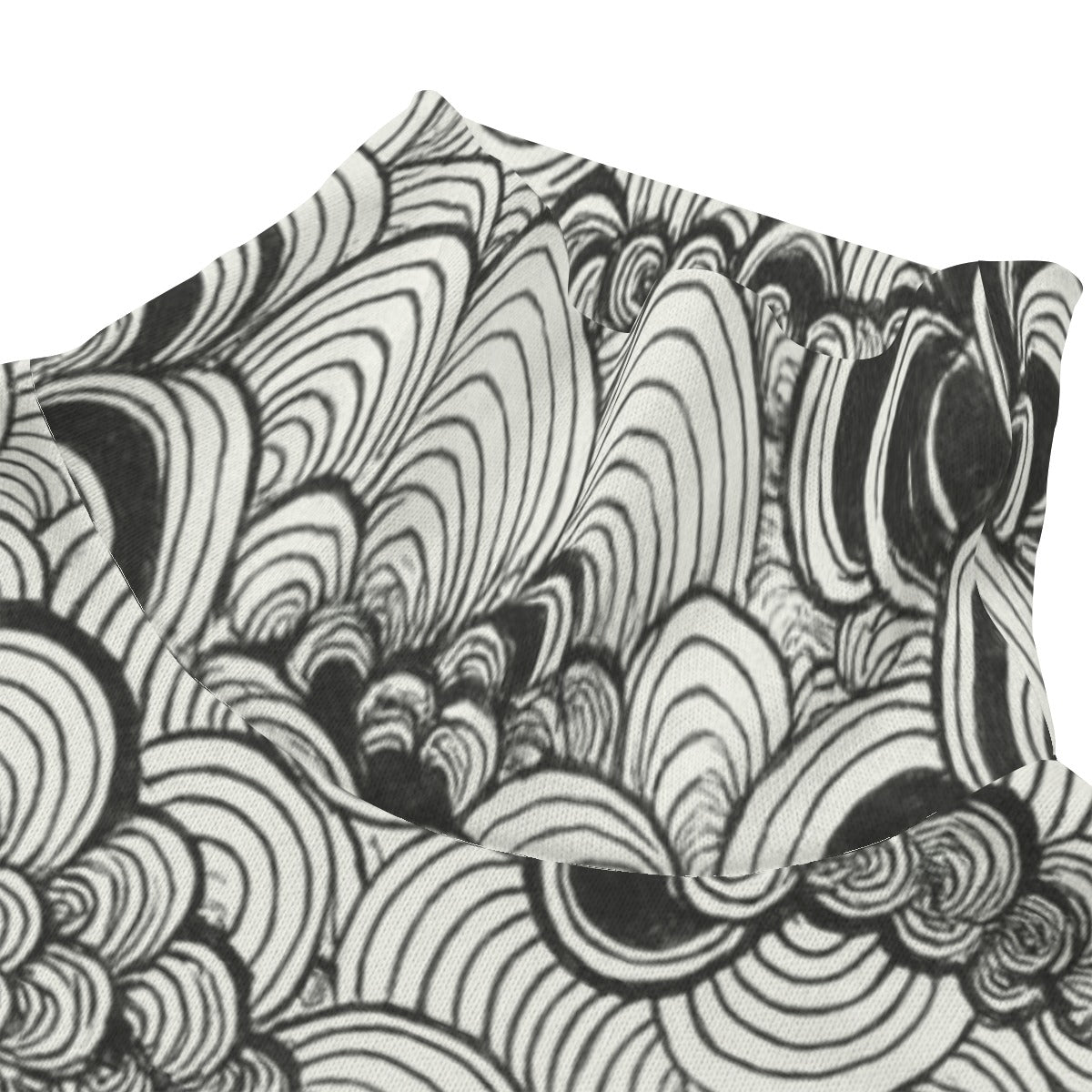 Unisex Turtleneck Knitted Fleece Sweater