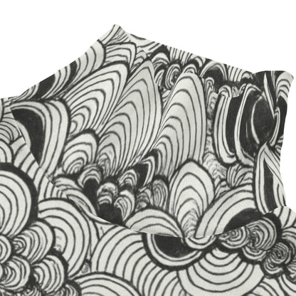 Unisex Turtleneck Knitted Fleece Sweater