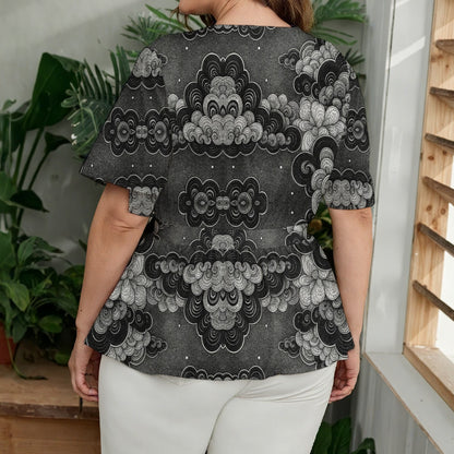 Women's Wrap Blouse