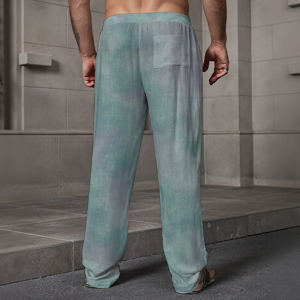 Men's Loose Casual Pants With Pocket