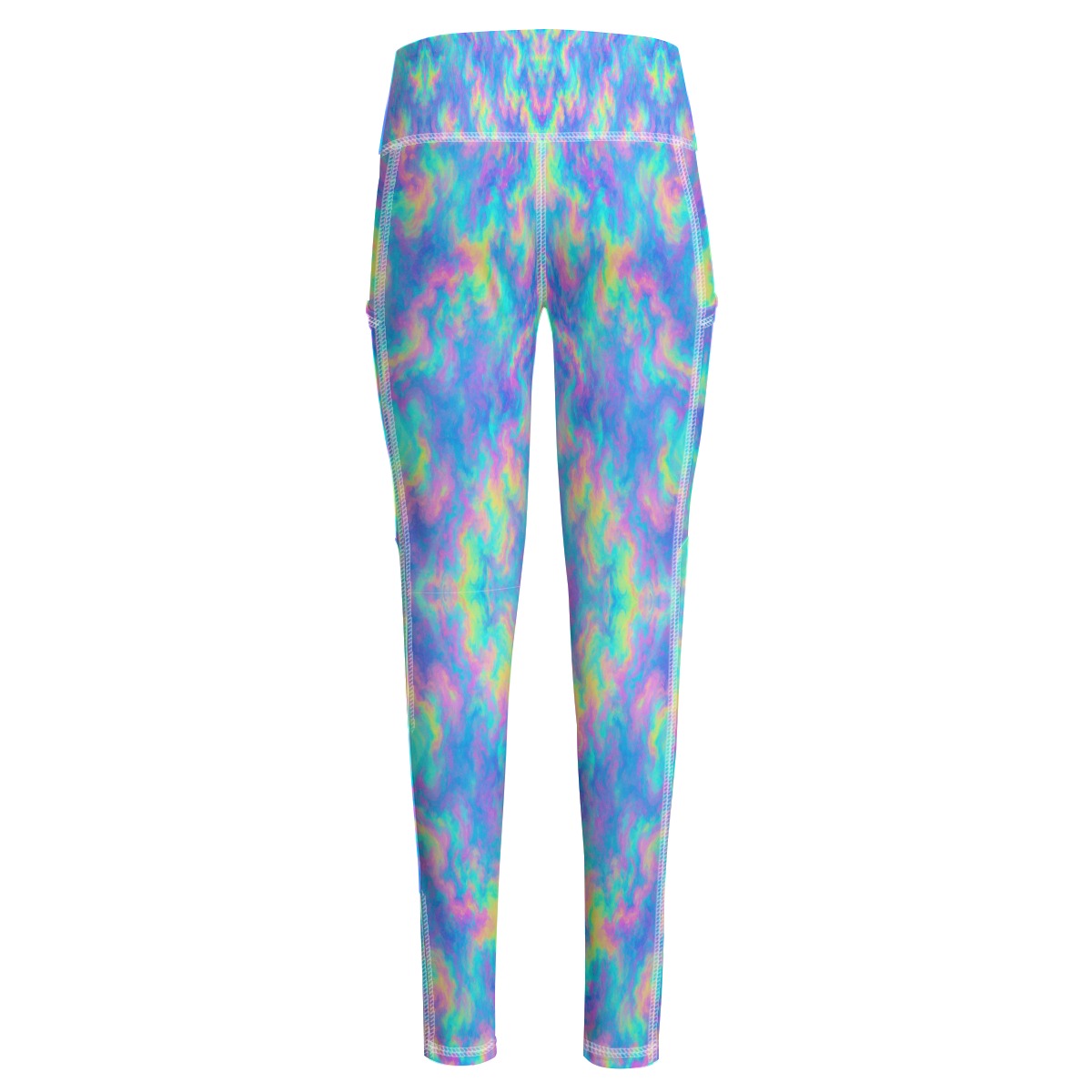 Women's Yoga Leggings With Side Pockets|210GSM