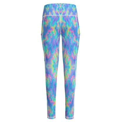 Women's Yoga Leggings With Side Pockets|210GSM