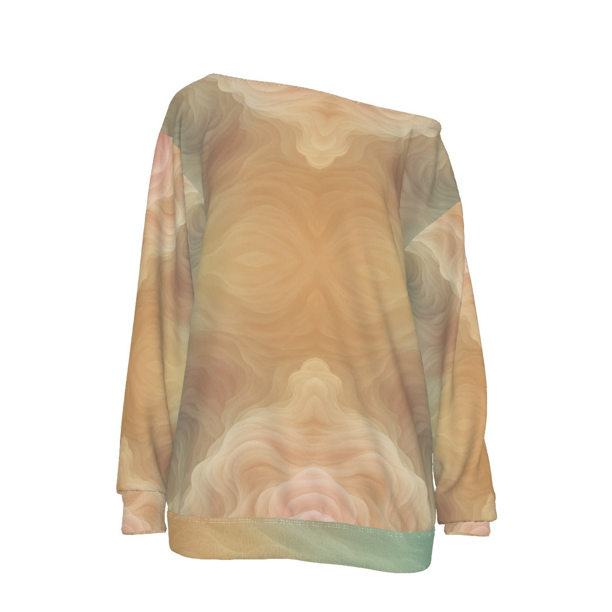 Women's Off-Shoulder Sweatshirt