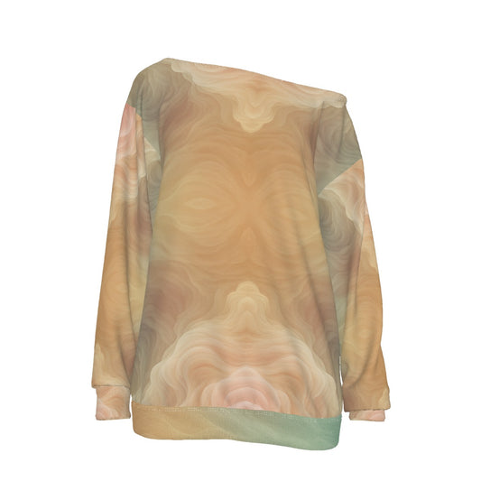 Women's Off-Shoulder Sweatshirt