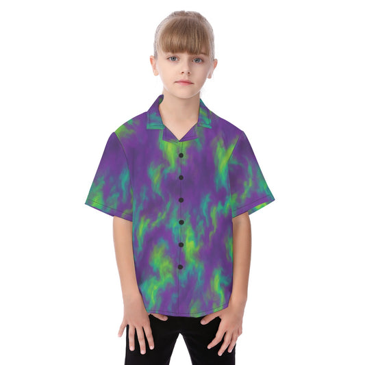 Unisex Kid's Hawaiian Vacation Shirt