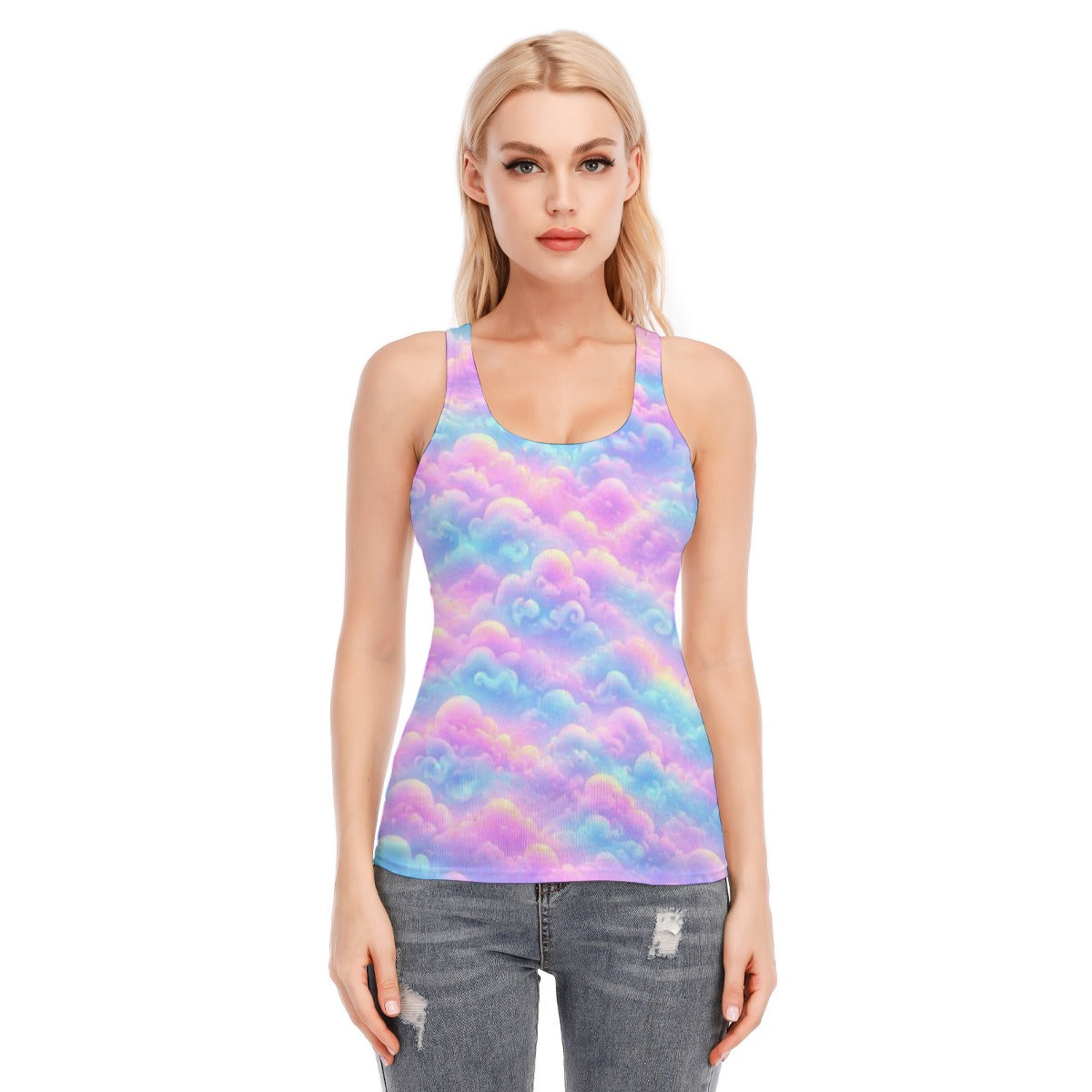 Women's Racer Vest | 190GSM Cotton