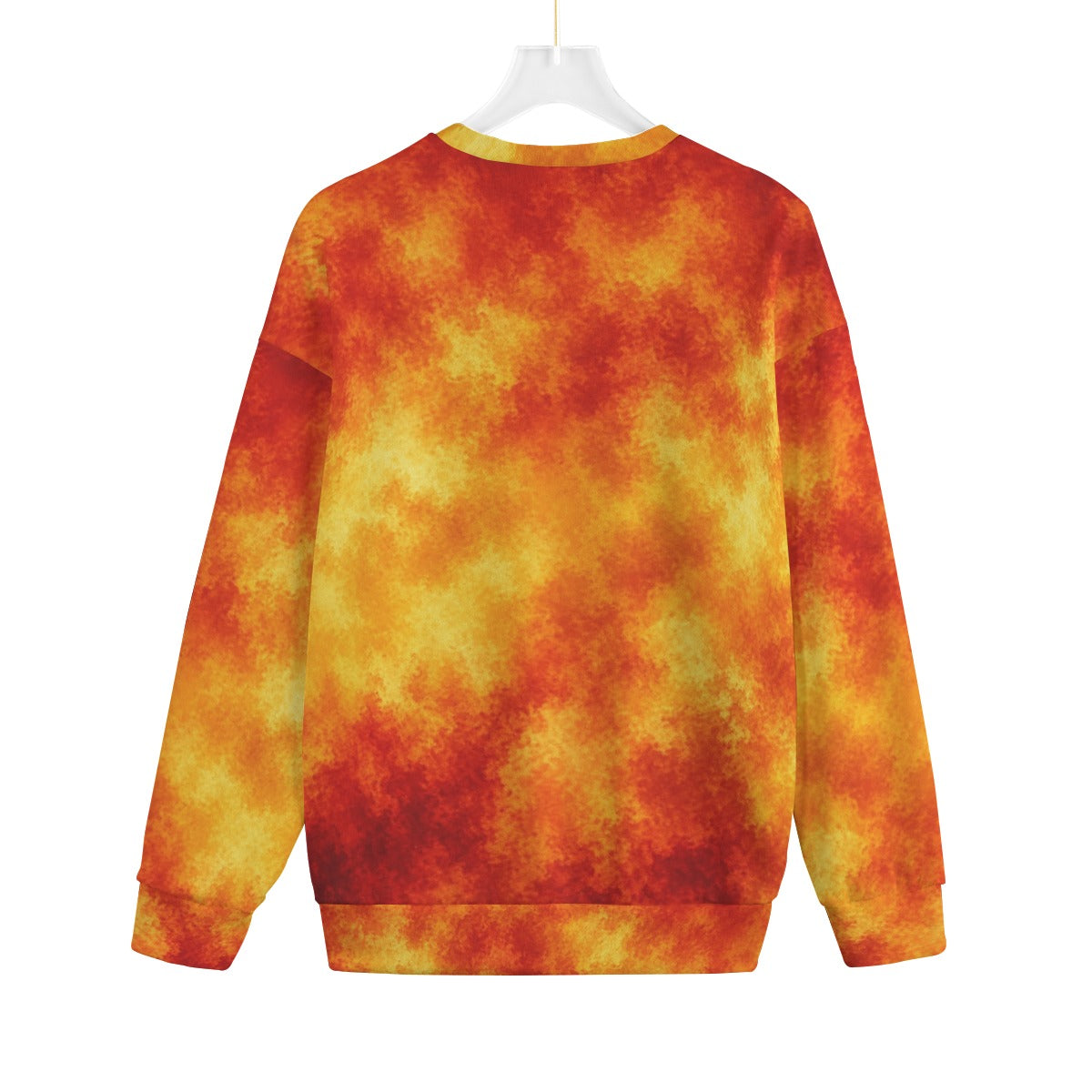 Unisex Drop-shoulder Knitted Fleece Sweater - view 2