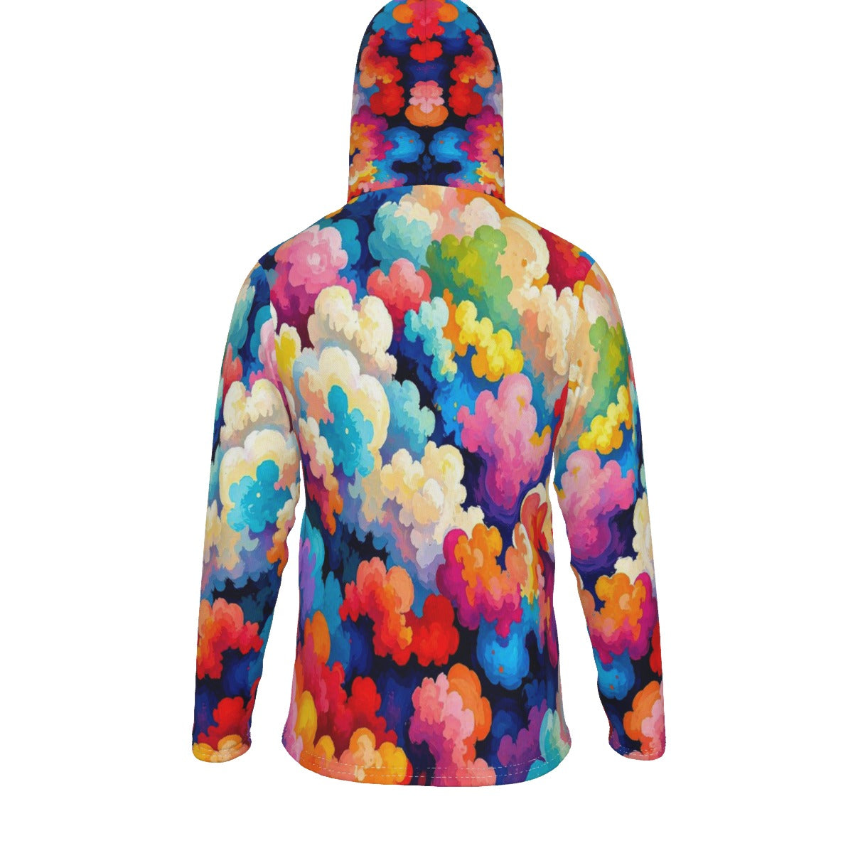Men's Pullover Hoodie With Mask - view 2