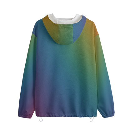 Unisex Pullover Jacket With Zipper Closure