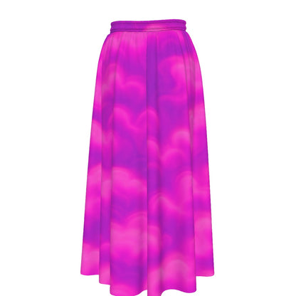 Women's Maxi Chiffon Skirts With Lining