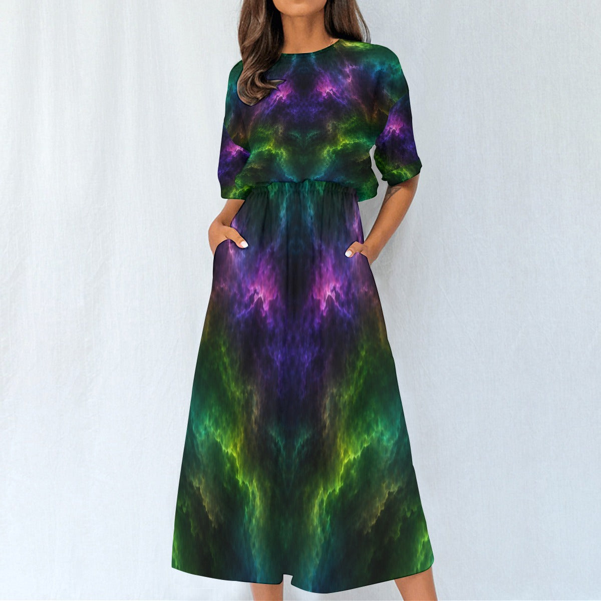 Women's Elastic Waist Dress