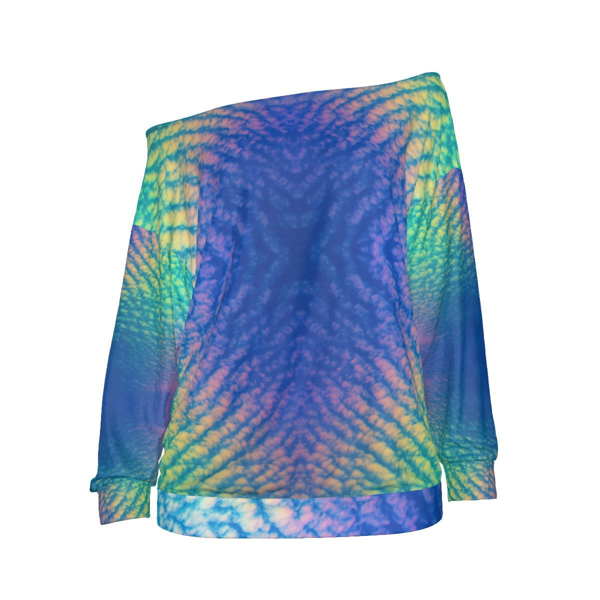 Women's Off-Shoulder Sweatshirt