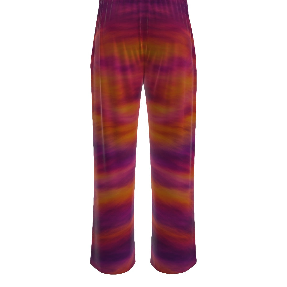 Unisex Knitted Fleece Wide Leg Pants