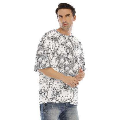 Men's Drop Shoulder T-shirt With Short Sleeve