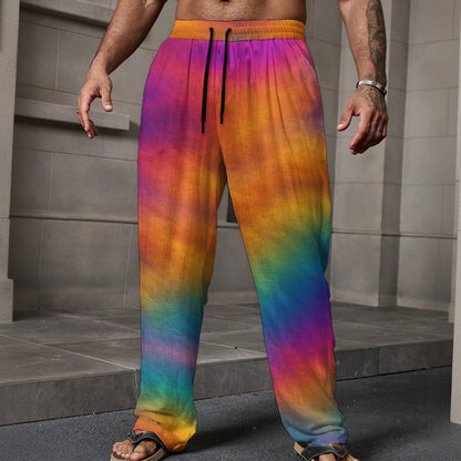 Men's Loose Casual Pants With Pocket