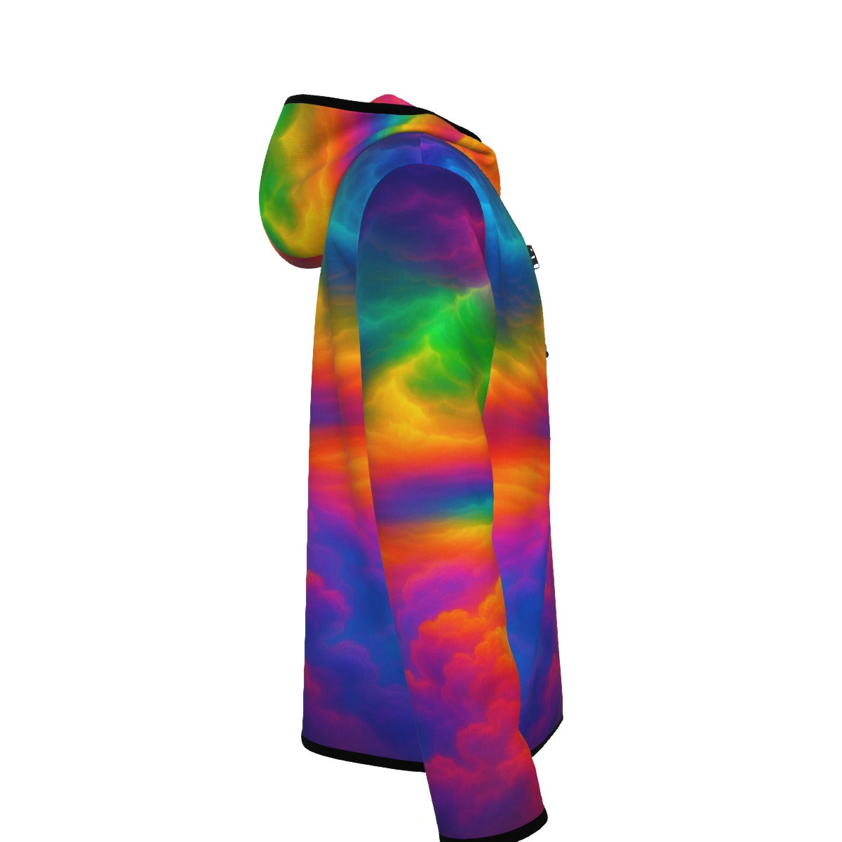 Men's Stylish Hoodie with Thumb Hole Design - view 3