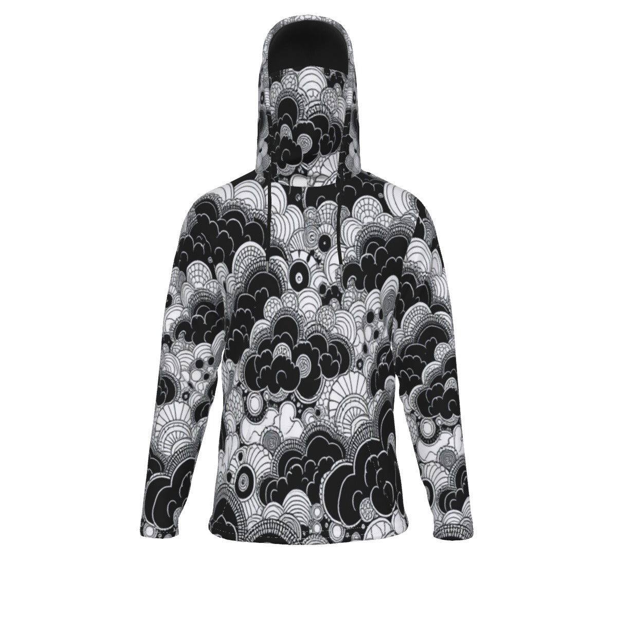 Men's Pullover Hoodie With Mask - view 1