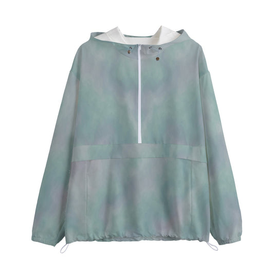 Unisex Pullover Jacket With Zipper Closure