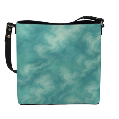 Unisex Minimalist Square Crossbody Bucket Bag