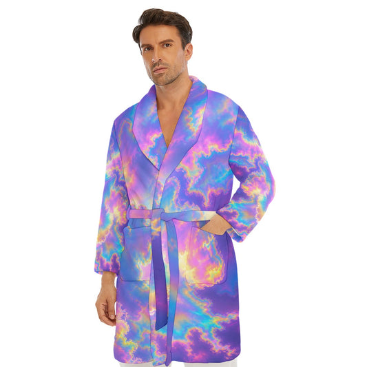 Men's Borg Fleece Robe