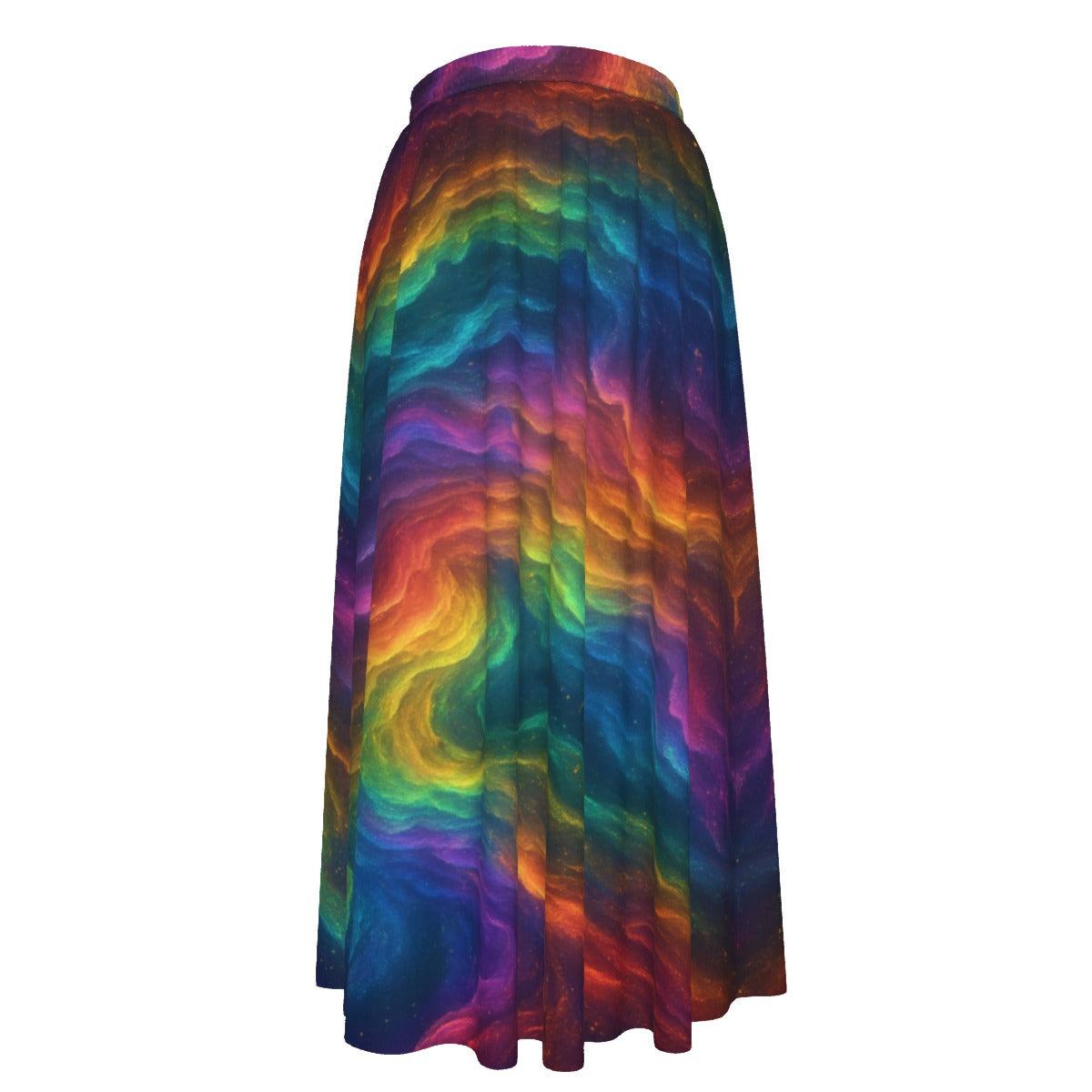 Women's Maxi Chiffon Skirts With Lining