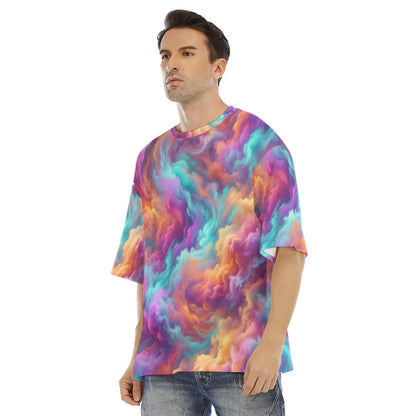 Men's Drop Shoulder T-shirt With Short Sleeve