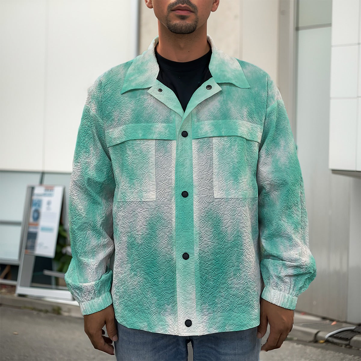 Men’s Casual Lapel Jacket - view 1