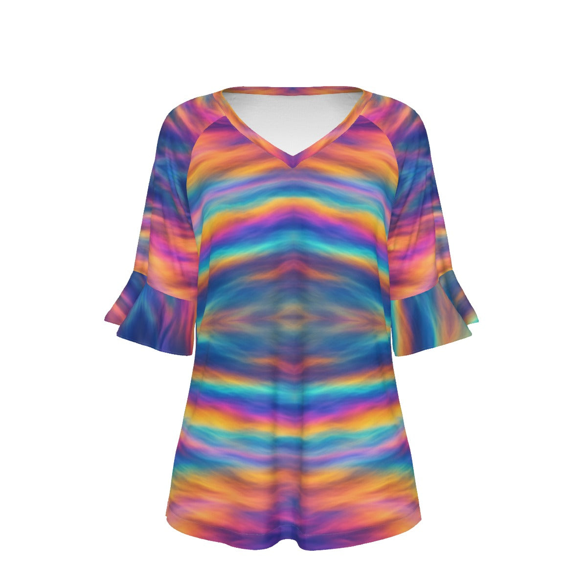 Women's T-shirt With Bell Sleeve