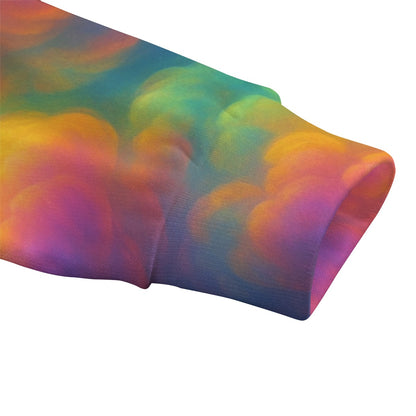 Unisex Drop-shoulder Knitted Fleece Sweater - view 4