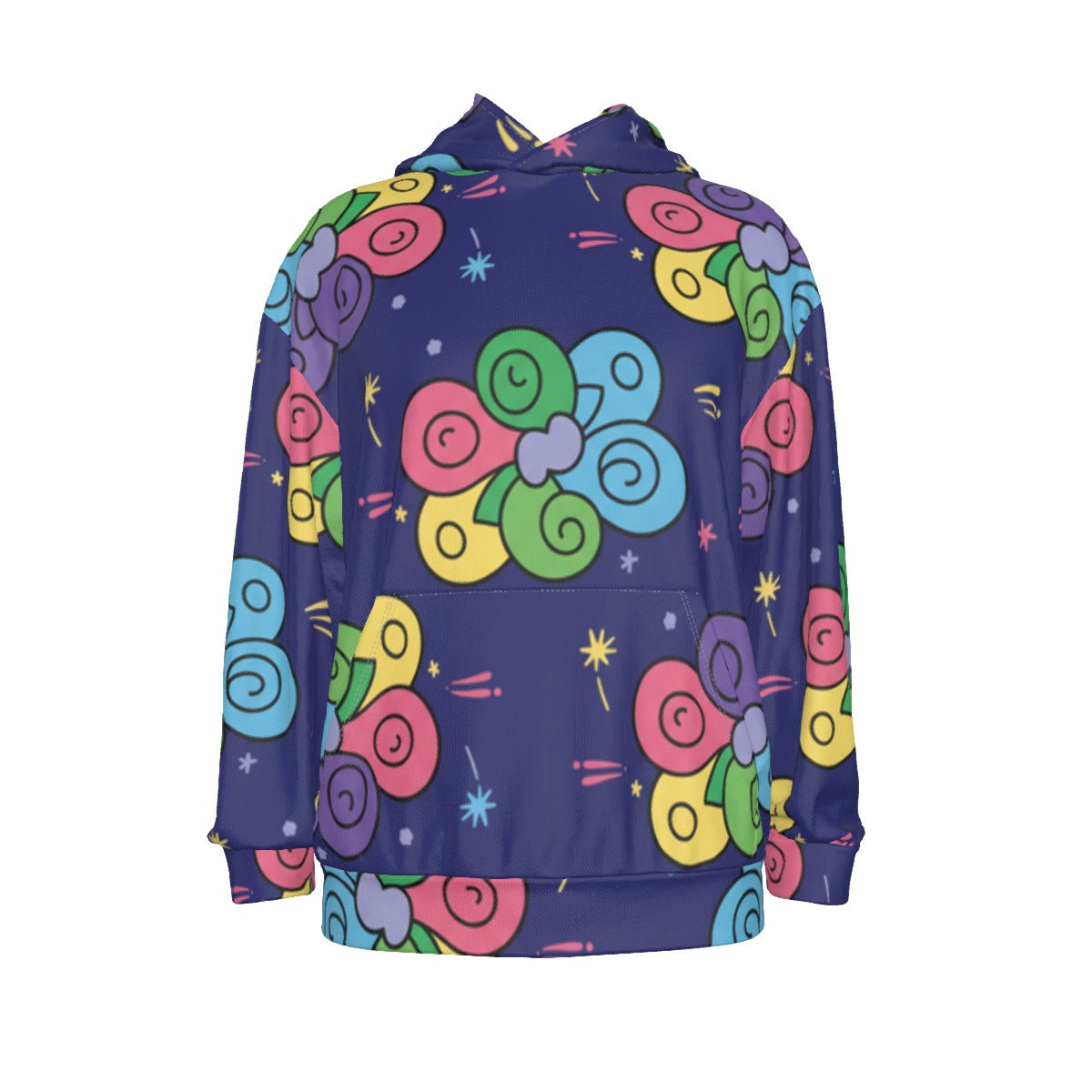 Men's Drop Shoulder Patch Pocket Hoodie