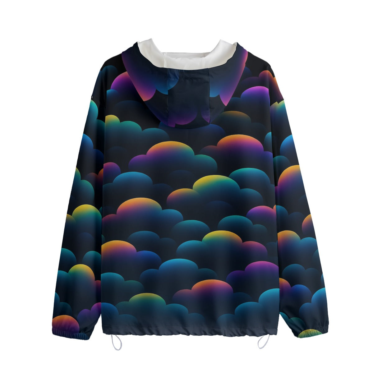 Unisex Pullover Jacket With Zipper Closure