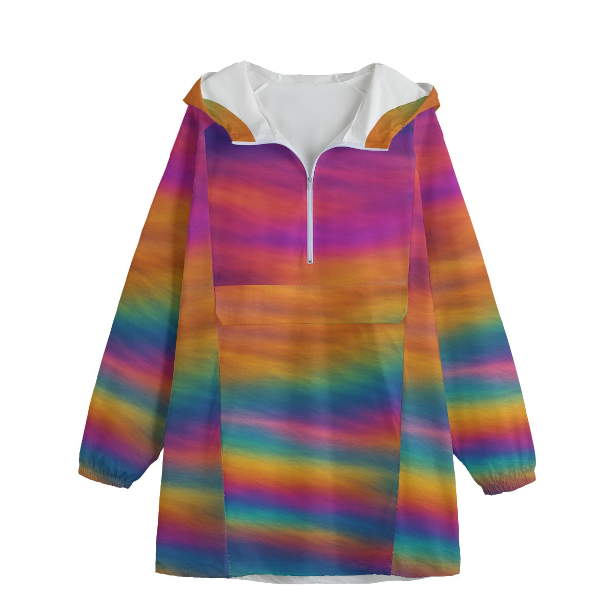 Unisex Windbreaker Long Jacket