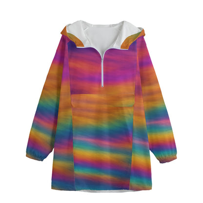 Unisex Windbreaker Long Jacket