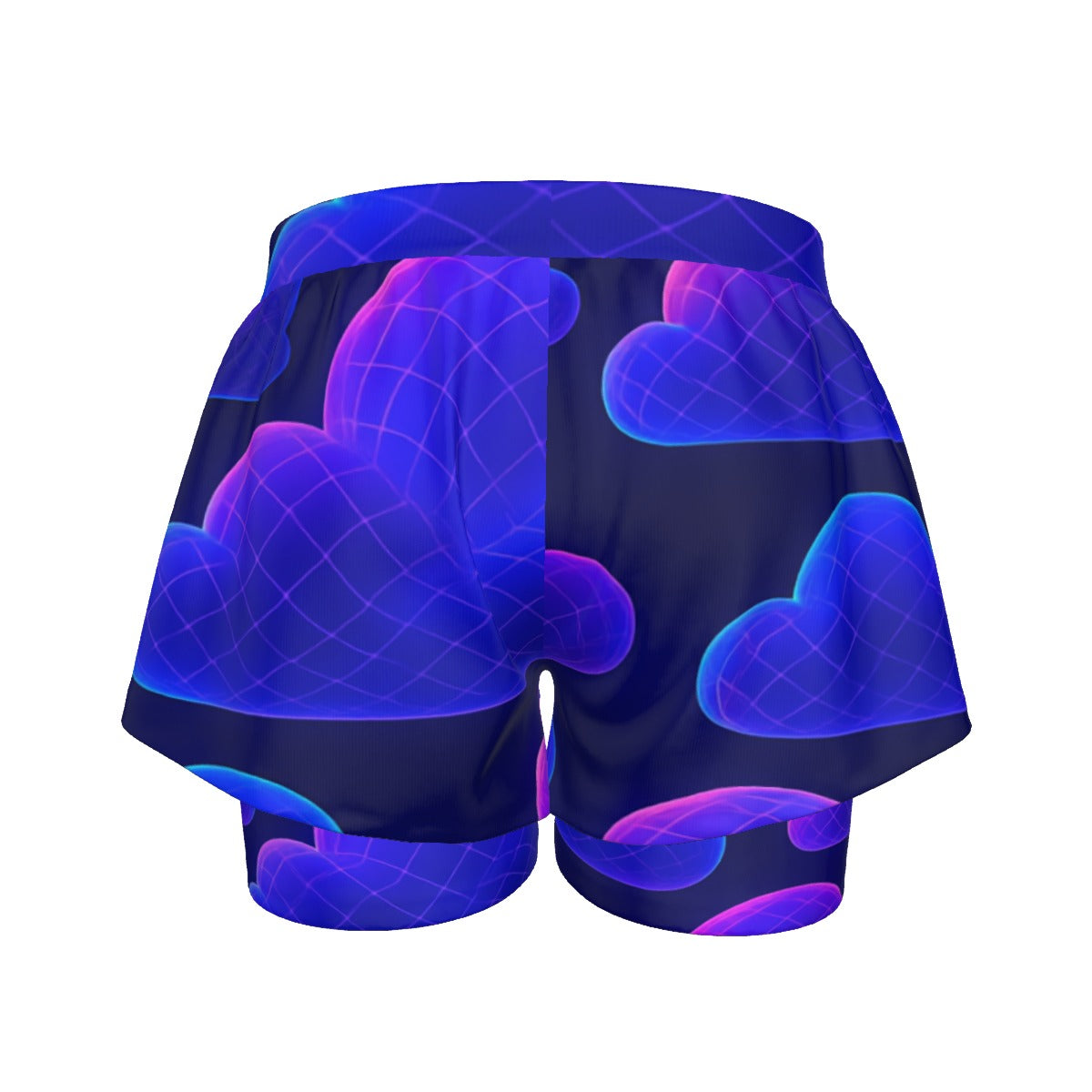 Unisex Sports Lined Shorts