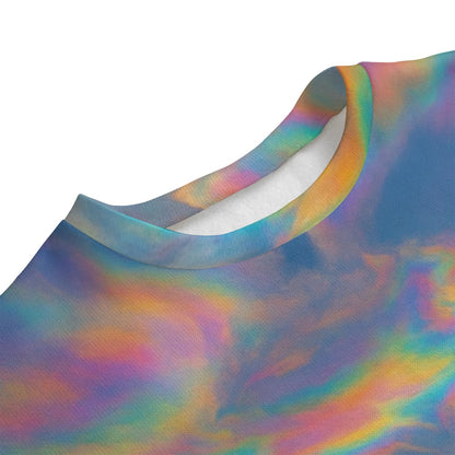 Unisex Drop-shoulder Knitted Fleece Sweater - view 3