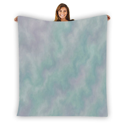 Unisex Single-Side Printing Flannel Blanket