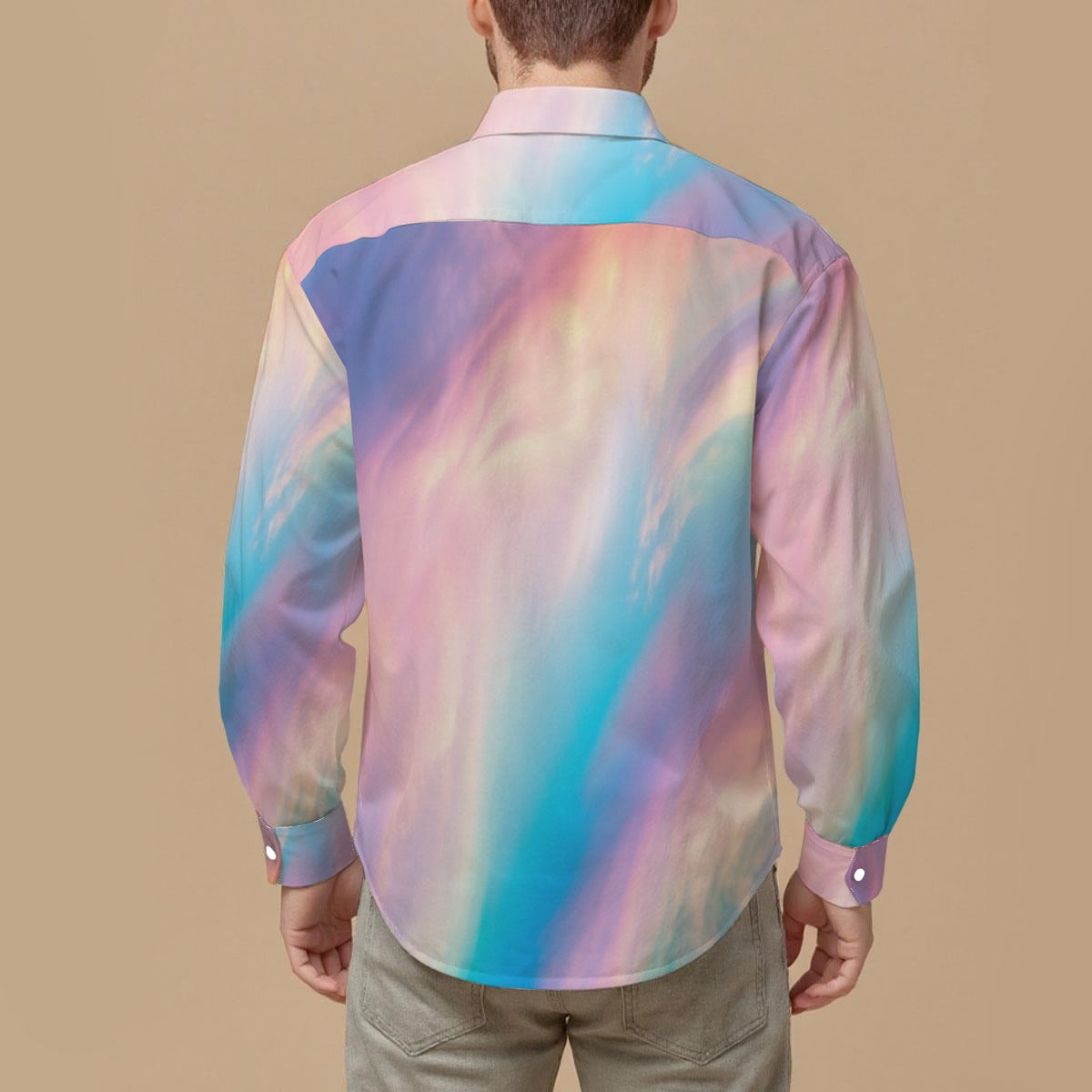 Men's Slim Fit Long Sleeve Shirt