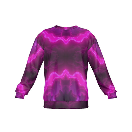 Men's Drop Shoulder Round Neck Long-Sleeved Sweatshirt