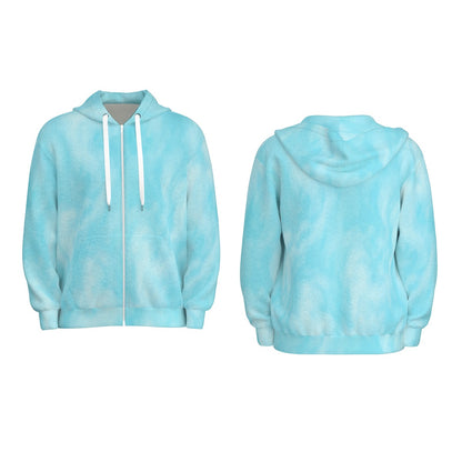 Unisex Zip Hooded Sweatshirt