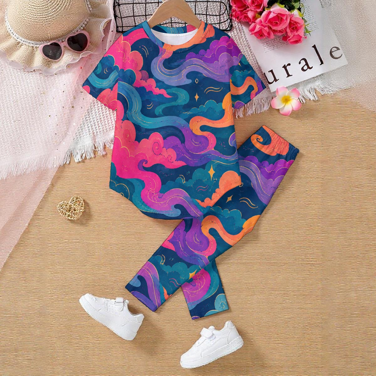 Kids' Casual Top and Pants Set