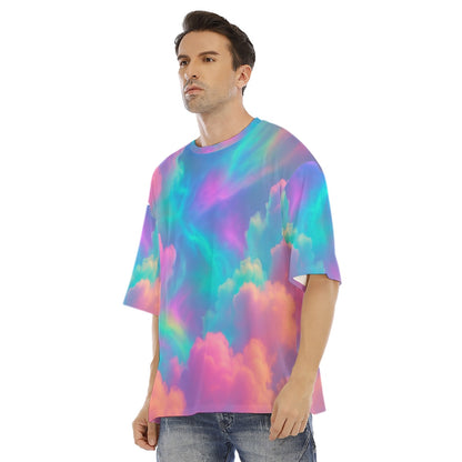 Men's Drop Shoulder T-shirt With Short Sleeve