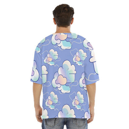 Men's Drop Shoulder T-shirt With Short Sleeve
